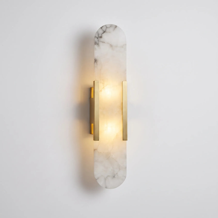 AuraGleam - Modern Pill-Shaped Wall Light Sconce