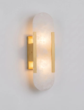 AuraGleam - Modern Pill-Shaped Wall Light Sconce