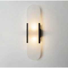 AuraGleam - Modern Pill-Shaped Wall Light Sconce