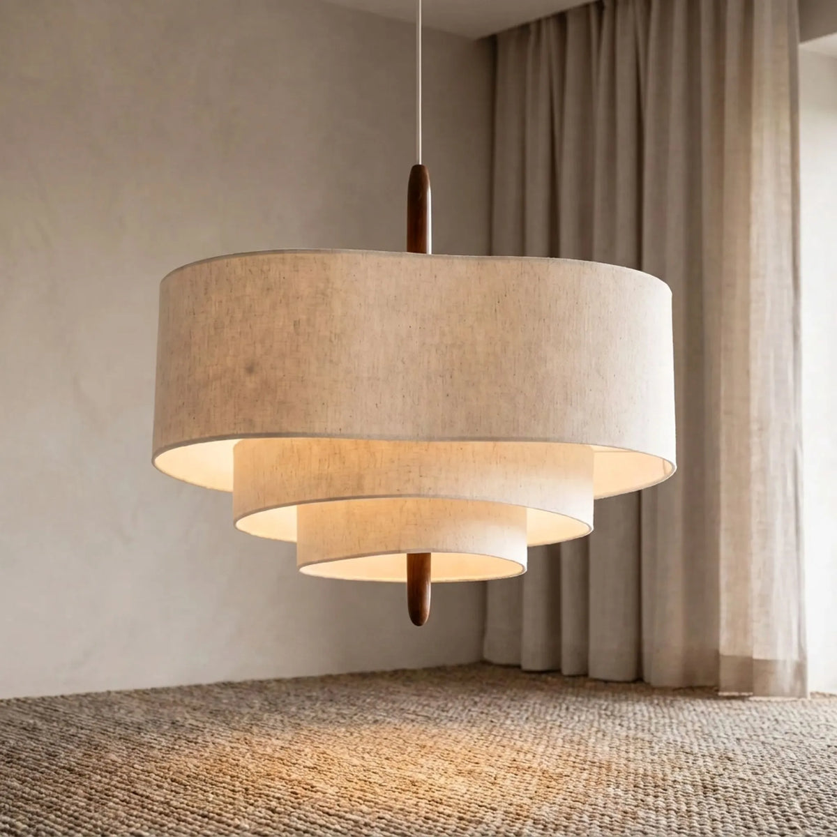 Auratiere - Tiered Woven Pendant Light