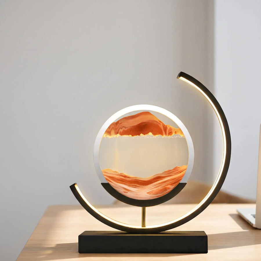 DuneLuce - 3D Moving Sand Art Table Lamp