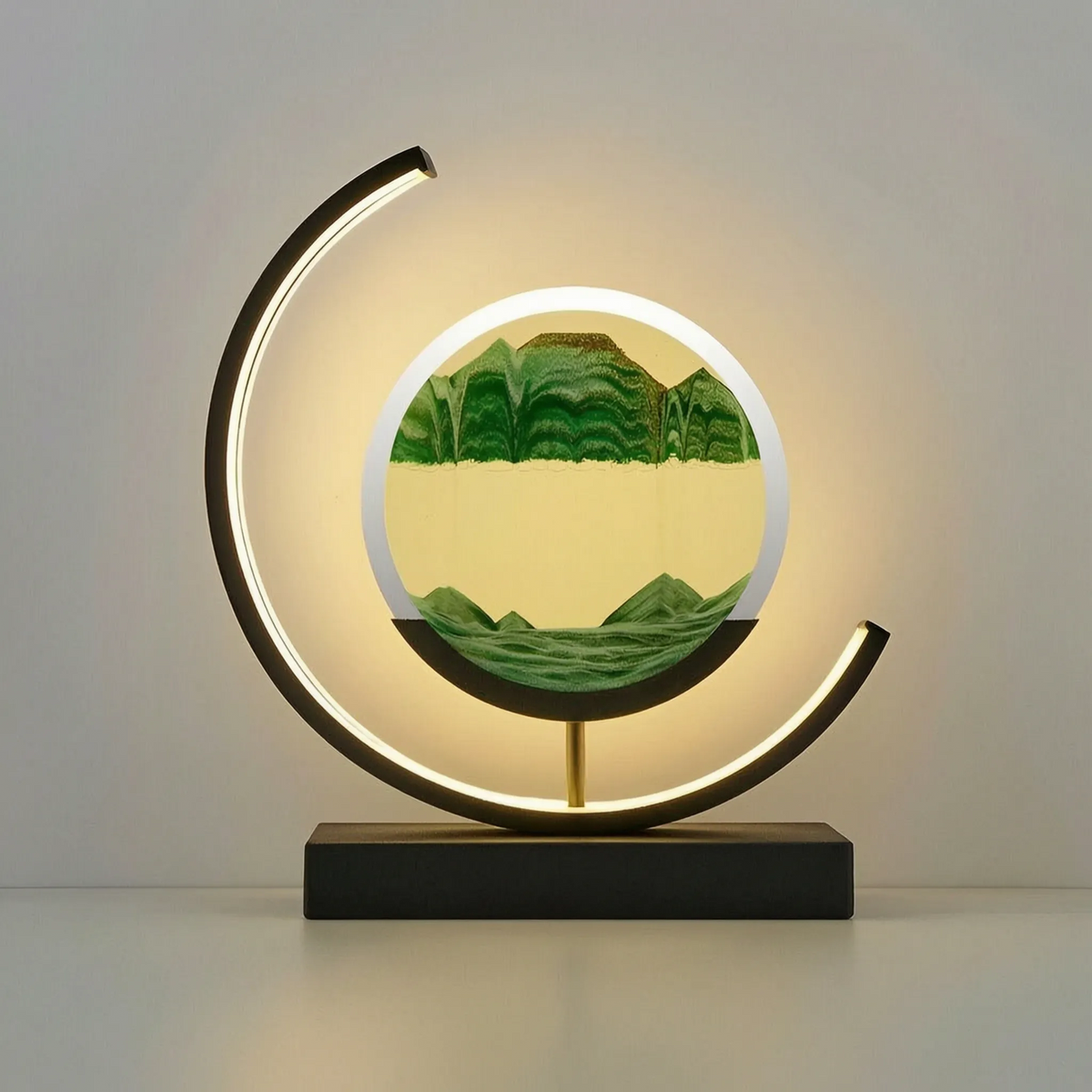 DuneLuce - 3D Moving Sand Art Table Lamp