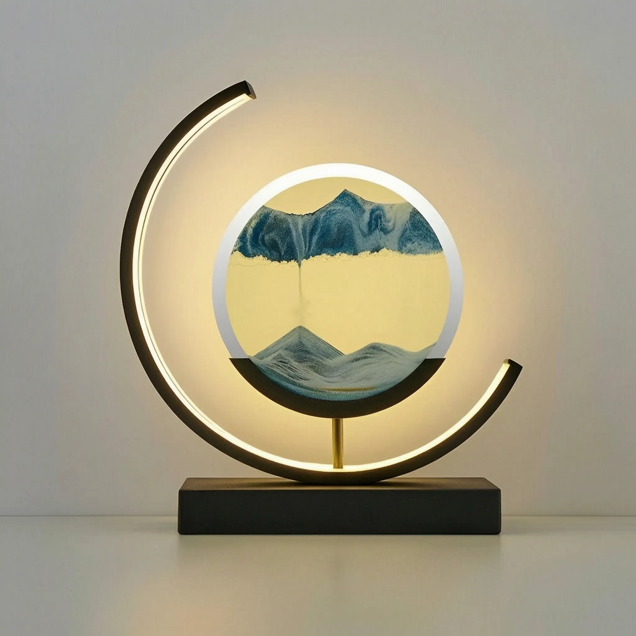 DuneLuce - 3D Moving Sand Art Table Lamp