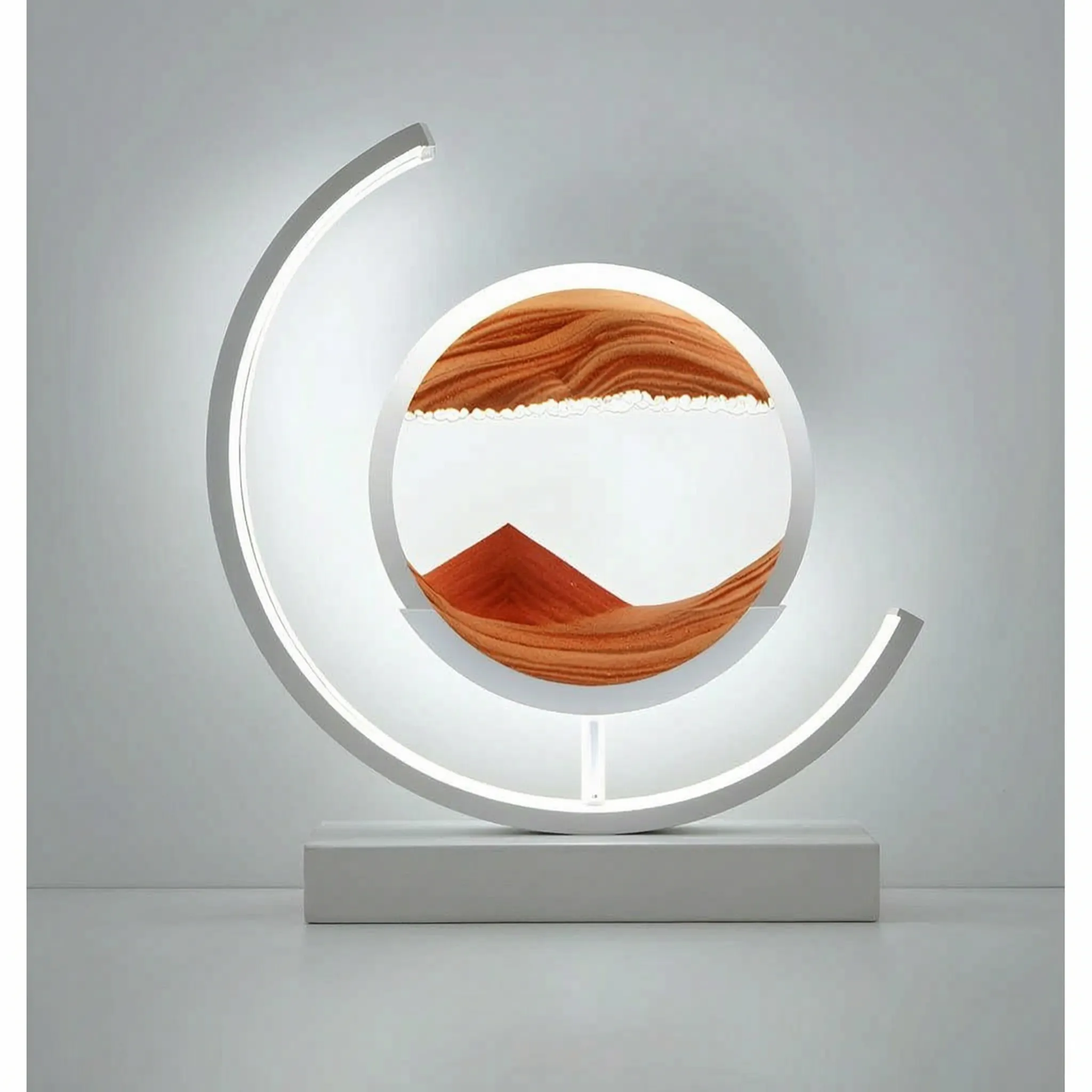 DuneLuce - 3D Moving Sand Art Table Lamp