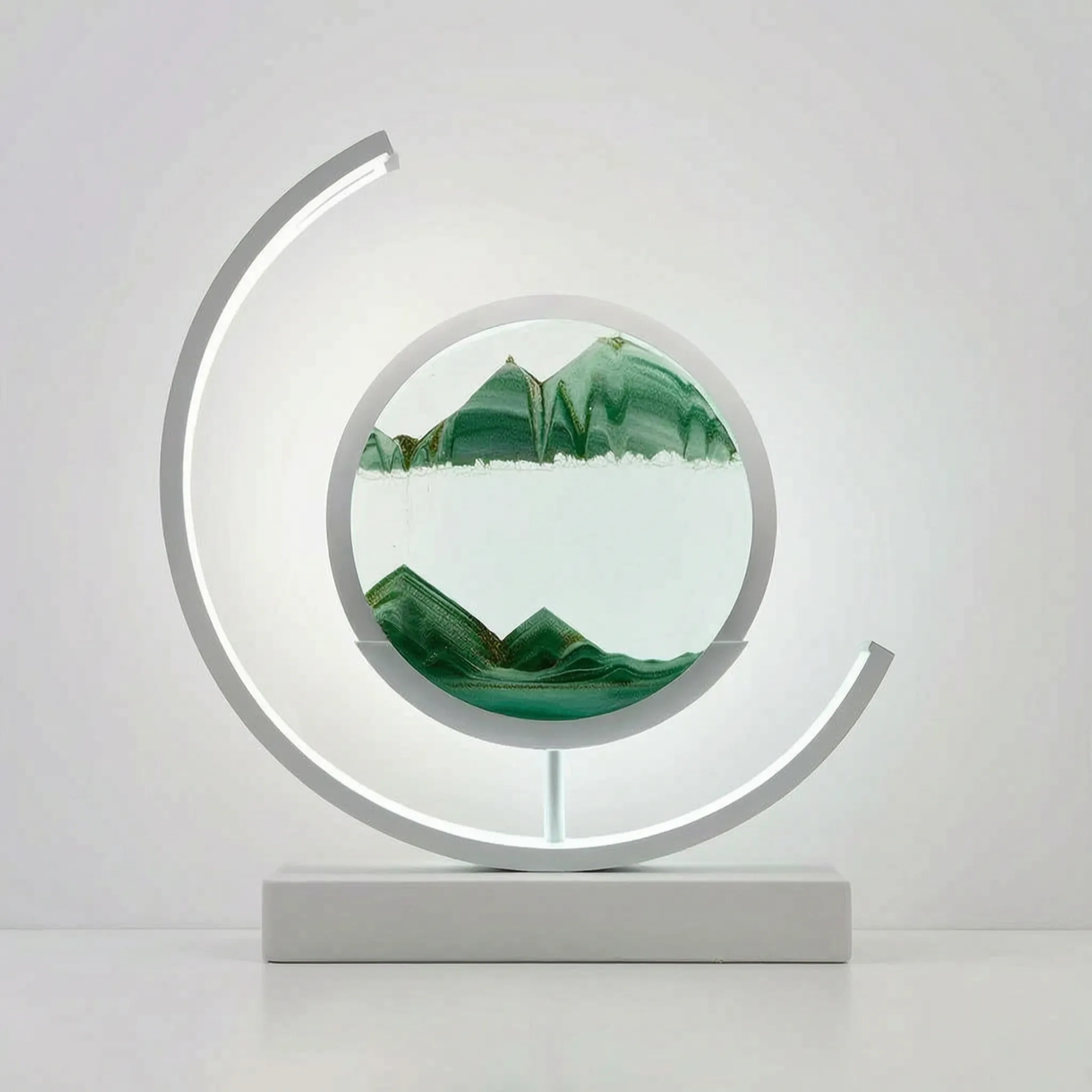 DuneLuce - 3D Moving Sand Art Table Lamp