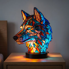 LuminaBeast - Colourful Mosaic-Style Animal Table Lamp