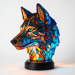 LuminaBeast - Colourful Mosaic-Style Animal Table Lamp