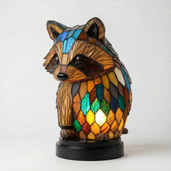 LuminaBeast - Colourful Mosaic-Style Animal Table Lamp