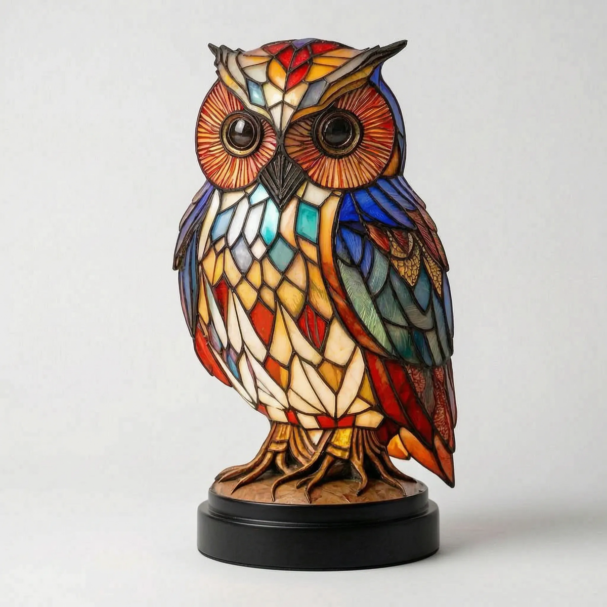 LuminaBeast - Colourful Mosaic-Style Animal Table Lamp