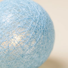 LuminaGlow - Battery Operated Woven Sphere Fairy Lights