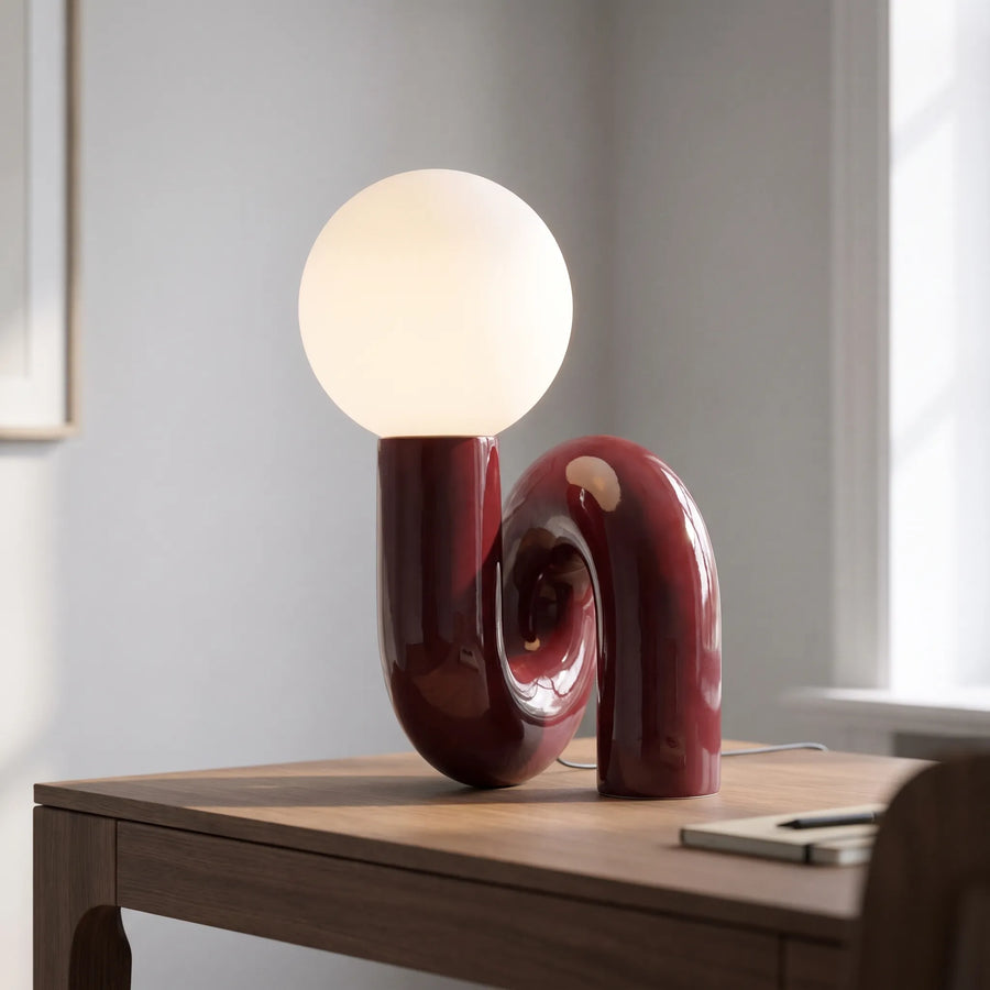 LuminaLoop - Modern Bedside Table Lamp
