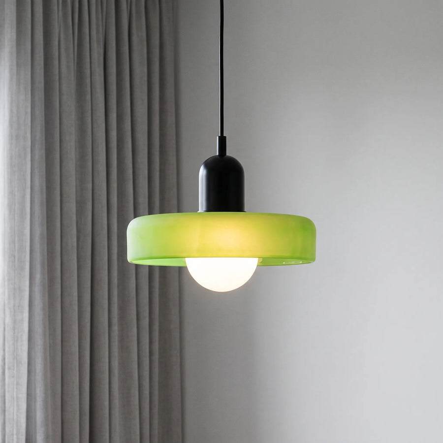 OrbitGlow - Bauhaus Inspired Geometric Pendant Light
