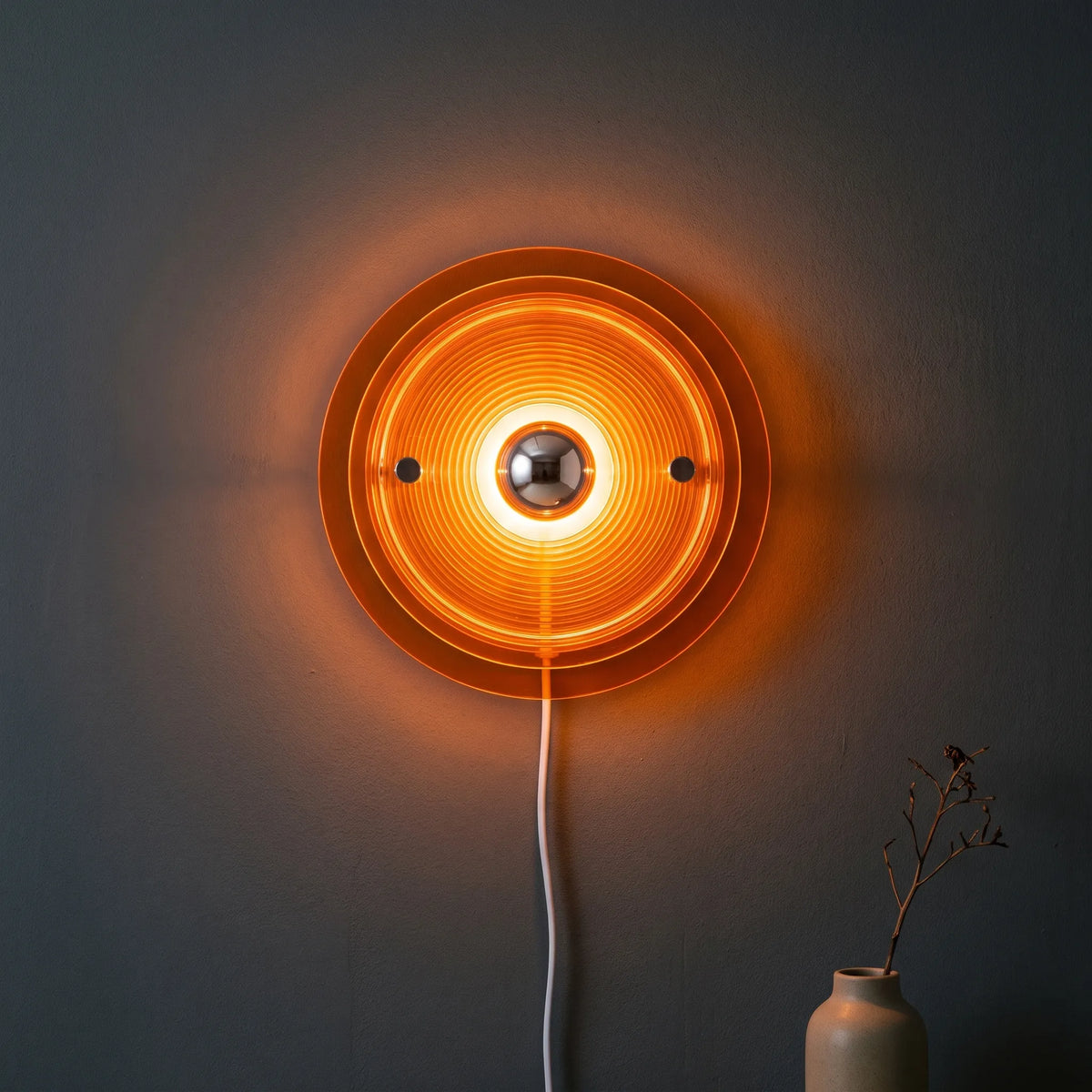 OrbitSconce - Futuristic Circular Wall Lamp