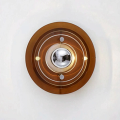 OrbitSconce - Futuristic Circular Wall Lamp