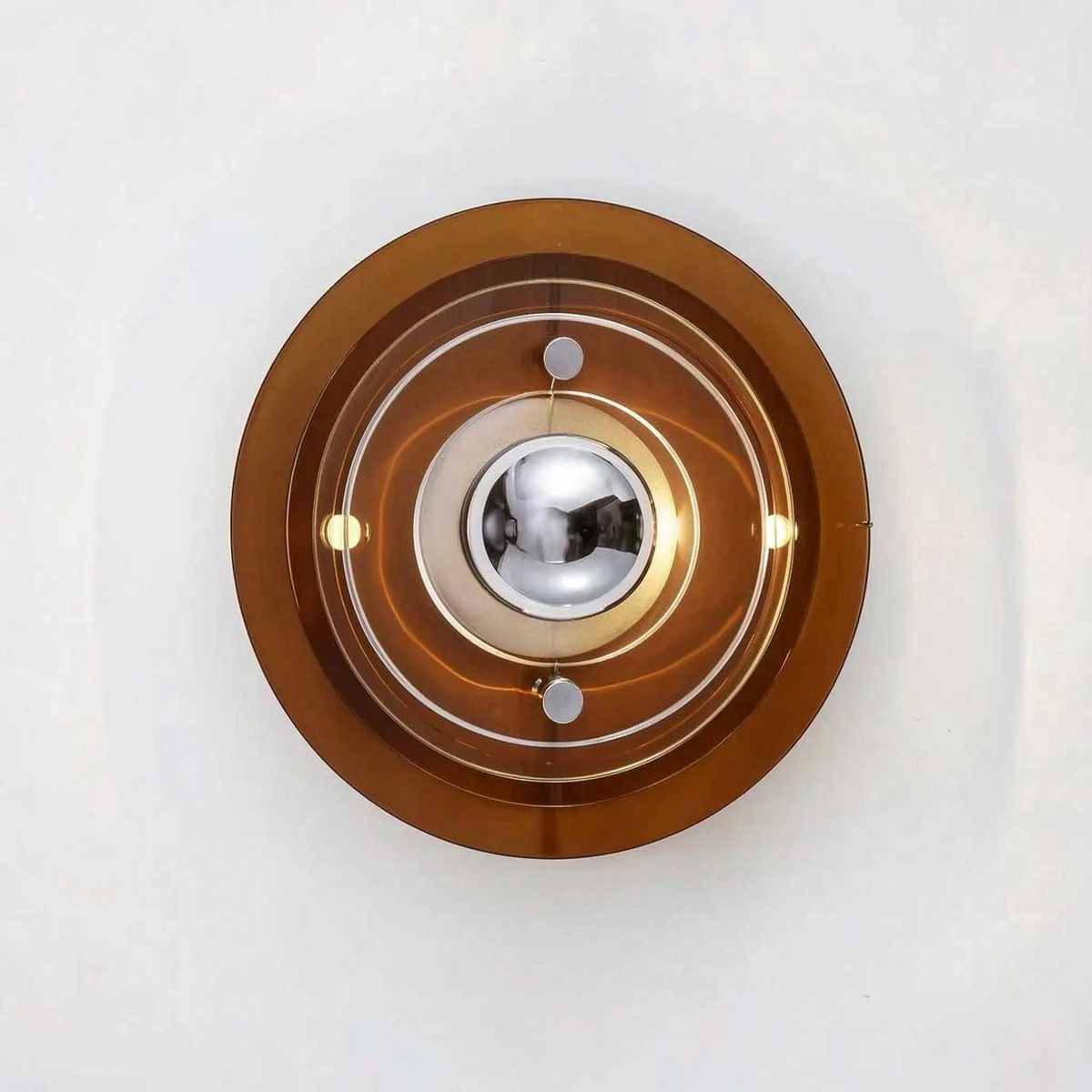 OrbitSconce - Futuristic Circular Wall Lamp