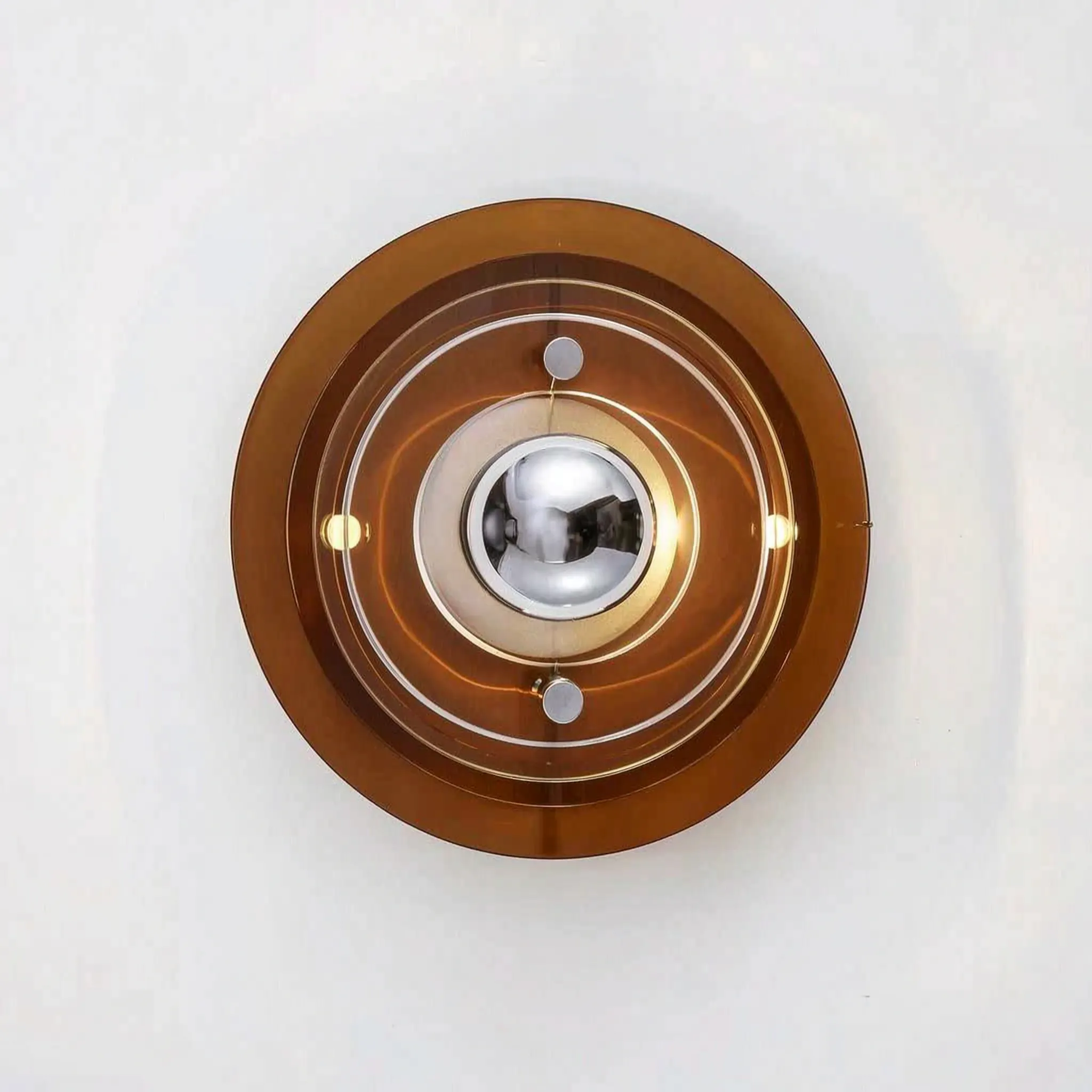 OrbitSconce - Futuristic Circular Wall Lamp