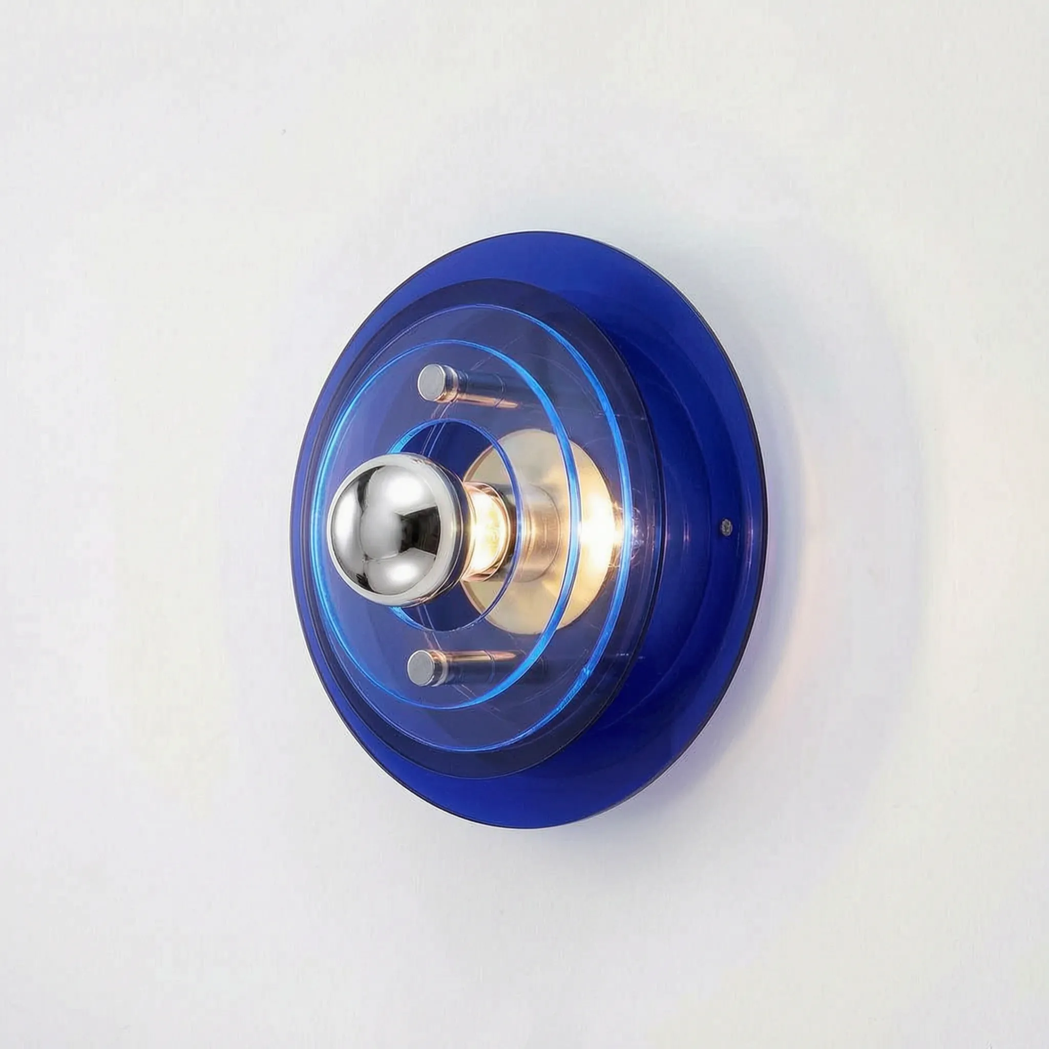 OrbitSconce - Futuristic Circular Wall Lamp