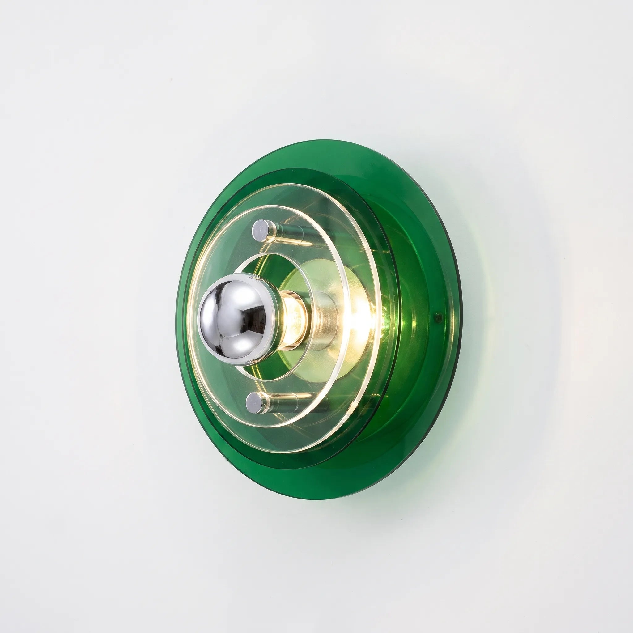 OrbitSconce - Futuristic Circular Wall Lamp