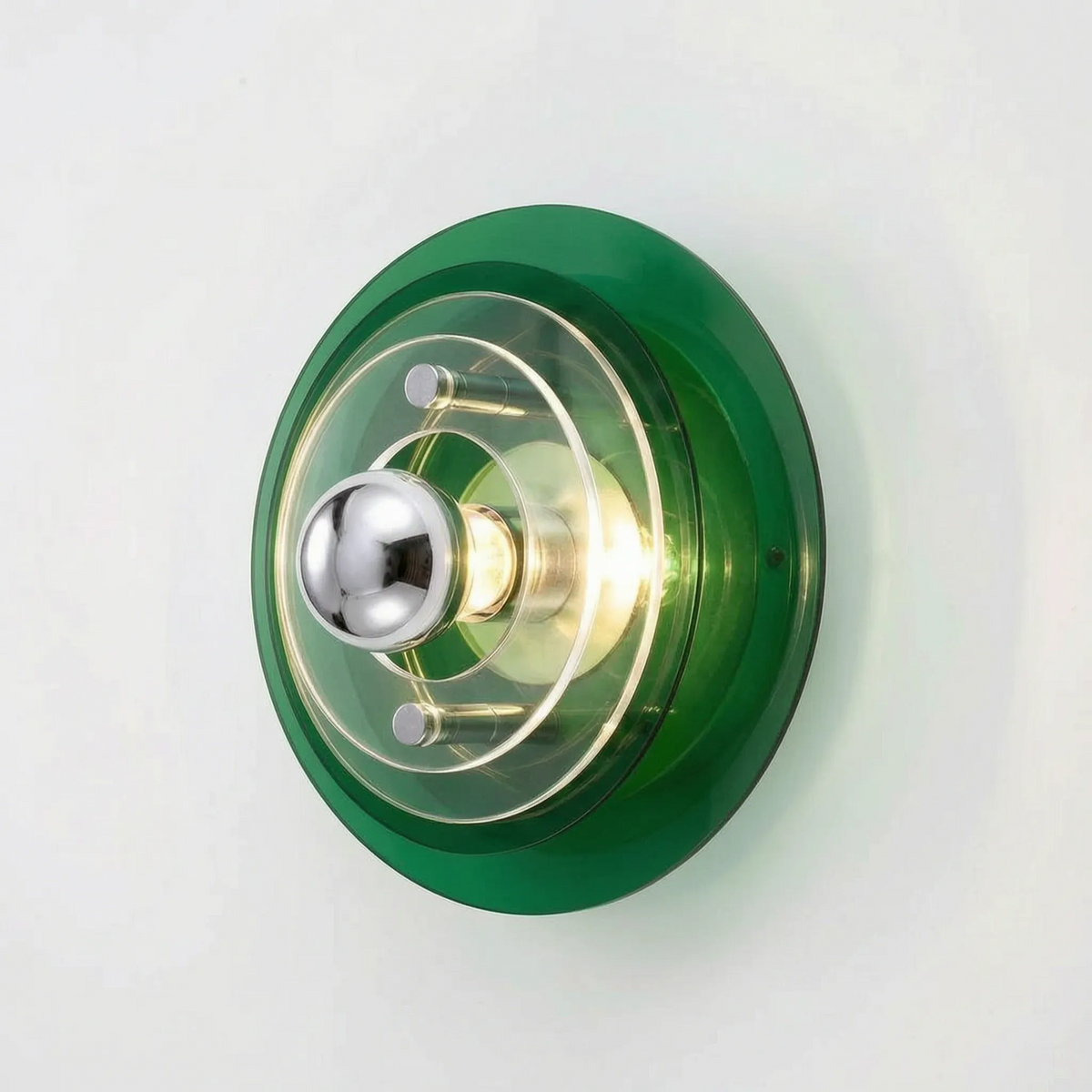 OrbitSconce - Futuristic Circular Wall Lamp