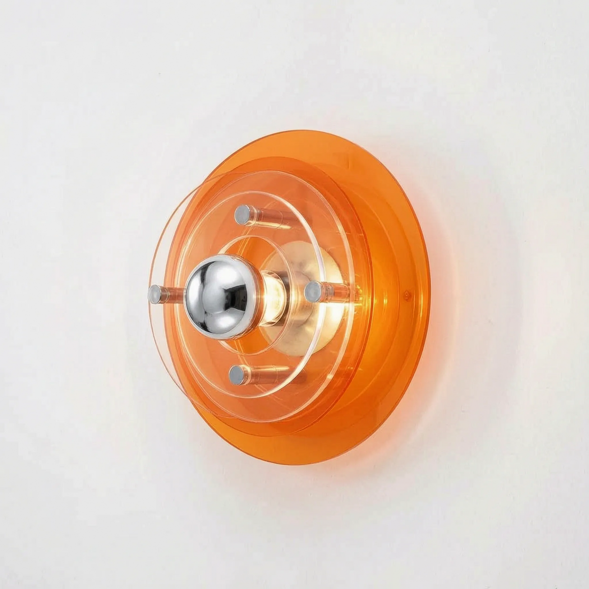 OrbitSconce - Futuristic Circular Wall Lamp