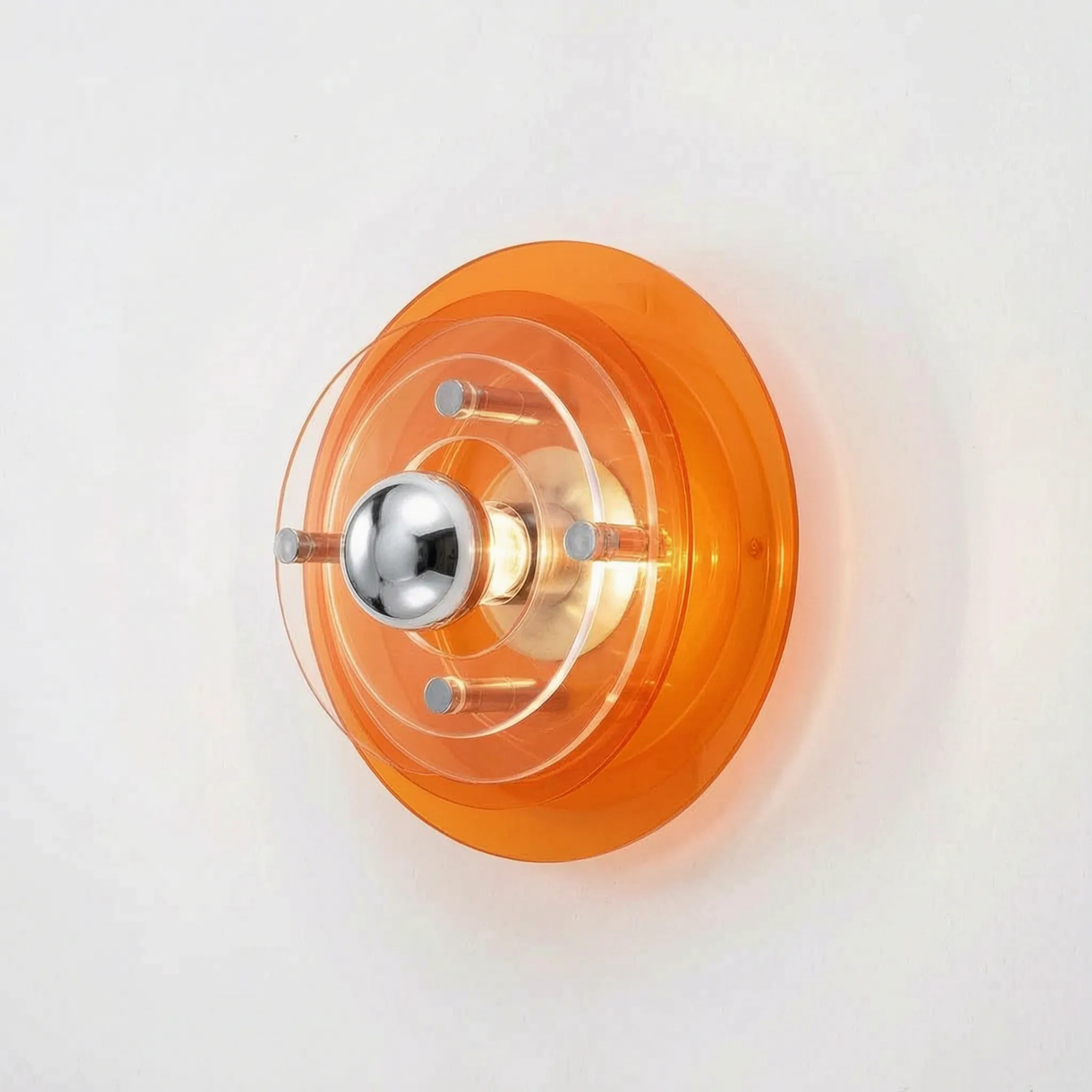 OrbitSconce - Futuristic Circular Wall Lamp