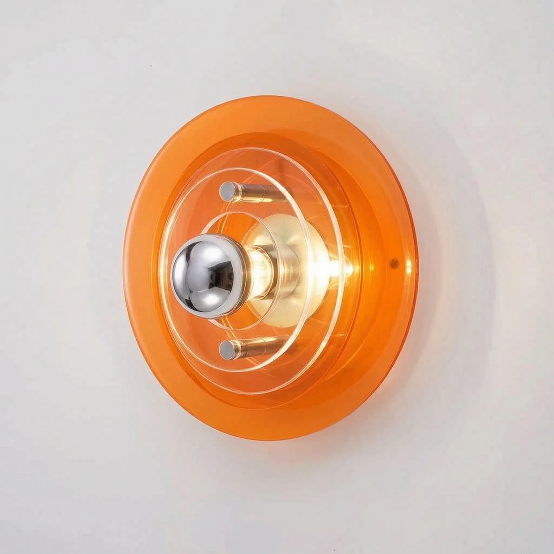 OrbitSconce - Futuristic Circular Wall Lamp