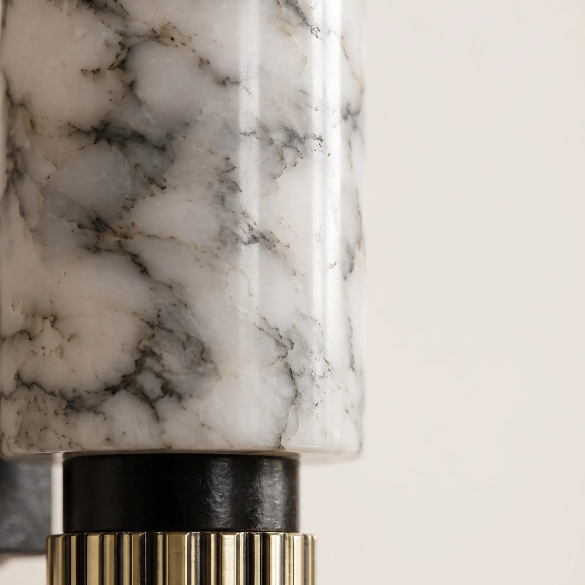 Sconcera - Cylindrical Veined Wall Light Sconce