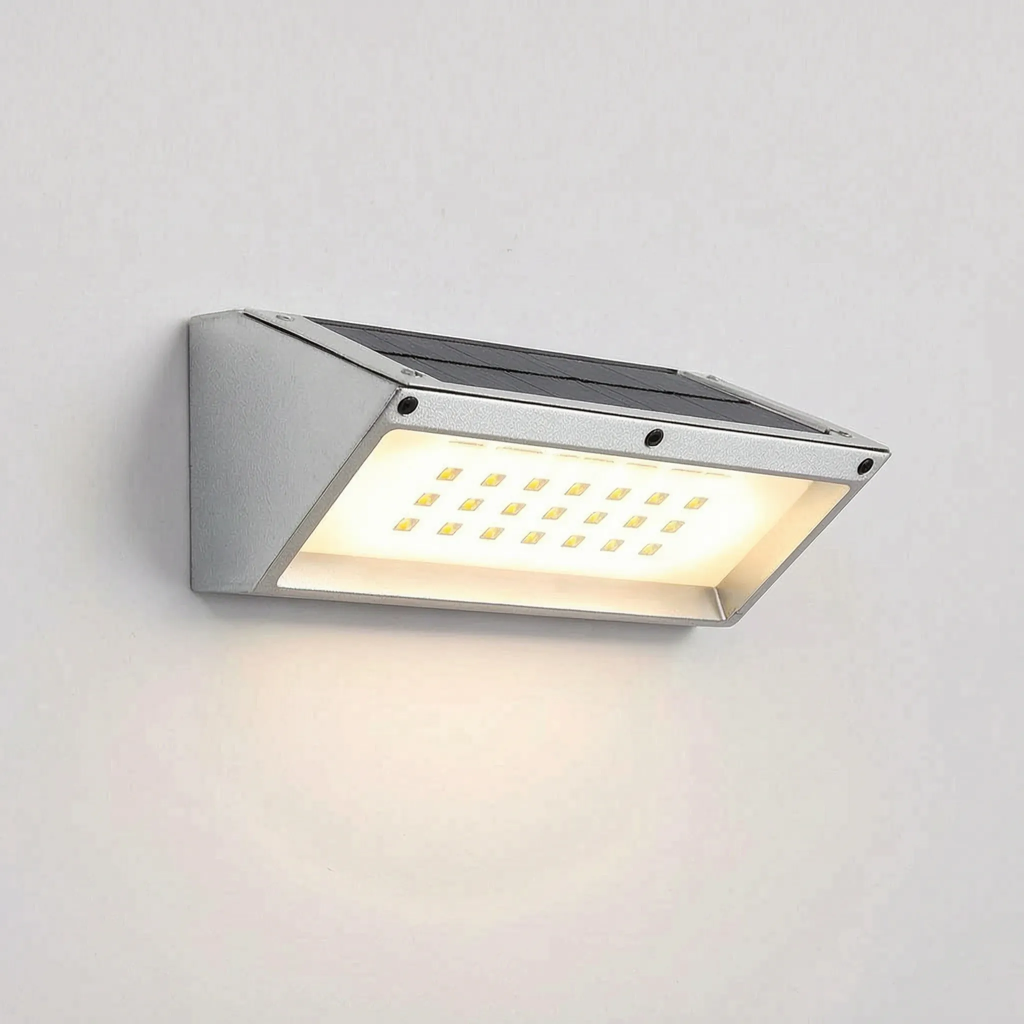 SolaraBeam - Modern Rectangular Solar Wall Light